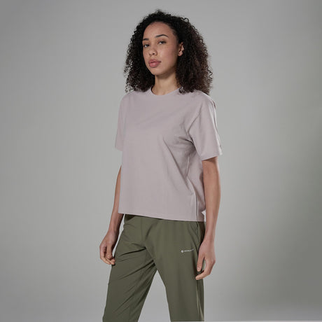 Oyster Montane Women's Alhena Merino Blend T-Shirt Front