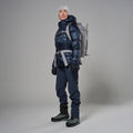 Eclipse Blue Montane Women's Apex 900 Hooded Down Jacket Model 3 FAP9HECL