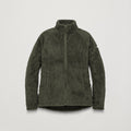 Moss Montane Women's Caldus 2.0 Fleece Jacket Front FCALJMOS