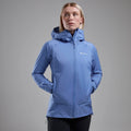 Cornflower Montane Women's Cetus Lite Waterproof Jacket Model 4