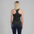 Black Montane Women's Dart Vest Model Back