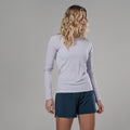 Lilac Haze Montane Women's Dart Nano Long Sleeve T-Shirt Model Front