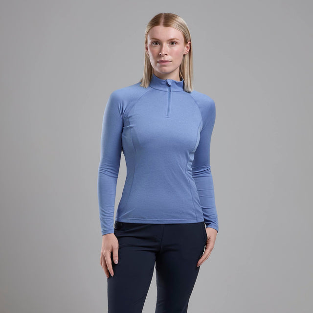 Montane Women's Dart Zip Neck T-Shirt