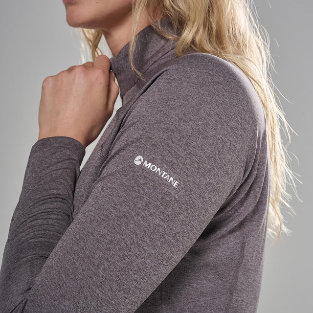 Montane Women's Dart Zip Neck T-Shirt