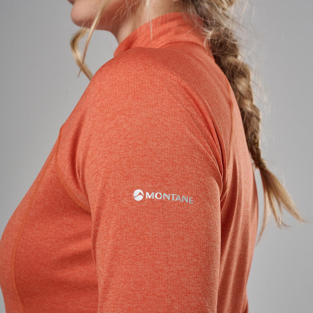 Montane Women's Dart Zip Neck T-Shirt