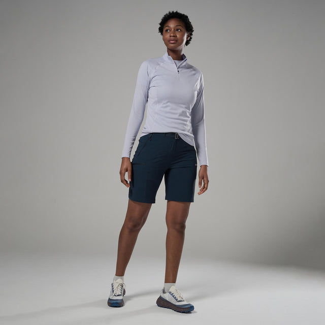 Montane Women's Dart Zip Neck T-Shirt