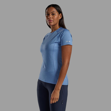 Cornflower Montane Women's Dart T-Shirt Front