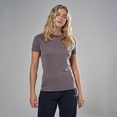Dusk Montane Women's Dart T-Shirt Front FDTTSDUS