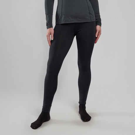 Black Montane Women's Dart XT Thermal Long Janes Front