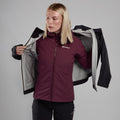 Saskatoon Berry Montane Women's Fireball Hooded Insulated Jacket Model 8