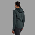 Deep Forest Montane Women's Fury Hooded Fleece Jacket Model Back