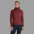 Sumac Montane Women's Fury Hooded Fleece Jacket Model Front