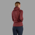 Sumac Montane Women's Fury Hooded Fleece Jacket Model Back