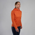 Tigerlily Montane Women's Fury Lite Hooded Fleece Jacket Model Front