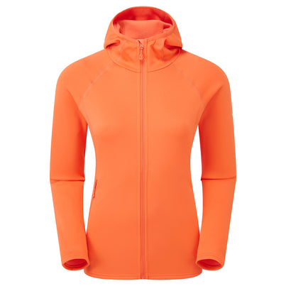 Tigerlily Montane Women's Fury Lite Hooded Fleece Jacket Front