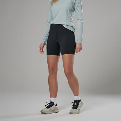 Black Montane Women's Ineo Lite Shorts Front