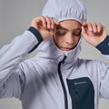 Lilac Haze Montane Women's Khamsin Lite Hooded Softshell Jacket Model 7 FKHLHLIL