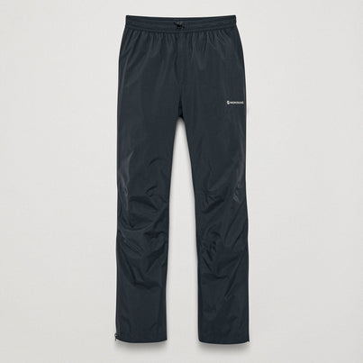 Black Montane Women's Norste Lite Waterproof Pants Front FNLPRBLA