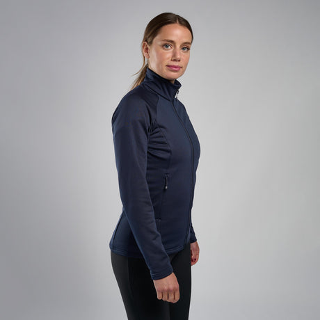 Eclipse Blue Montane Women's Protium Fleece Jacket Front