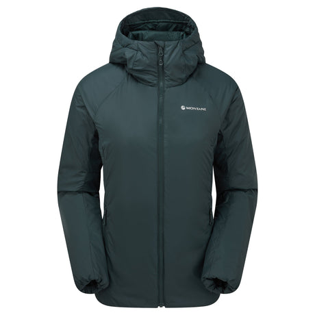 Deep Forest Montane Women's Respond Hooded Insulated Jacket Front