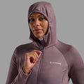 Moonscape Montane Women's Sirocco Lite Hooded Insulated Jacket Model 4