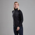 Black Montane Women's Sirocco Lite Insulated Jacket Model Front