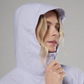 Lilac Haze Montane Women's Tenacity Nano Hooded Softshell Jacket Model 6