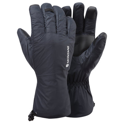 Black Montane Men's Respond Dry Line Insulated Waterproof Gloves Front