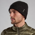 Black Montane Brew Beanie Hat Model Front