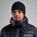 Black Montane Windjammer Beanie Hat Model Front