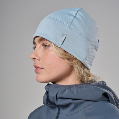 Frost Blue Montane Protium Beanie Hat Front HPROBFRO