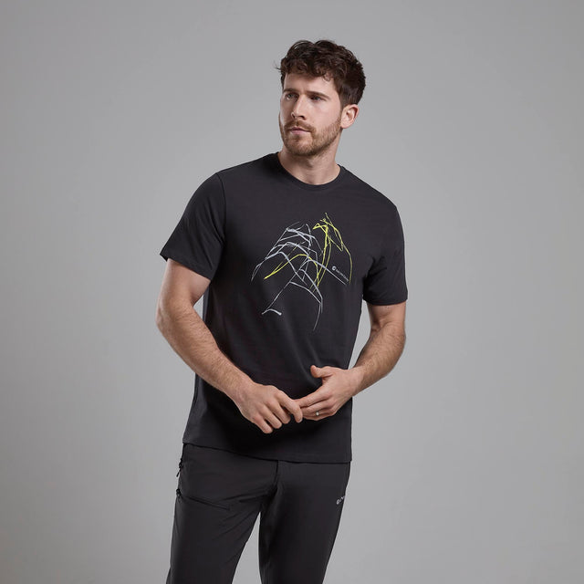 Montane Men's Abstract Mountain T-Shirt