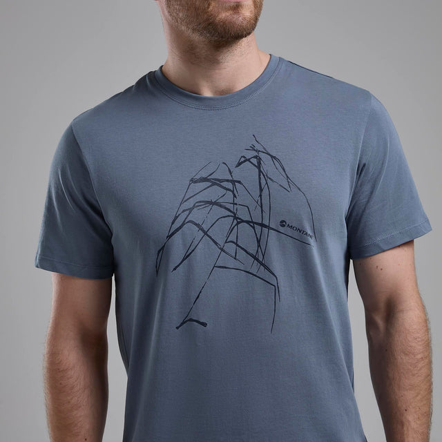 Montane Men's Abstract Mountain T-Shirt