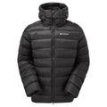 Black Montane Men's Anti-Freeze XT Hooded Down Jacket Front