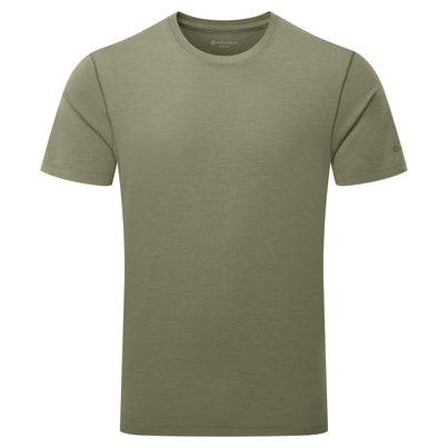 Caper Montane Men's Alhena Merino Blend T-Shirt Front MALTSCAP