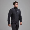 Midnight Grey Montane Men's Caldus Fleece Jacket Model Front