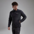 Midnight Grey Montane Men's Caldus Fleece Jacket Model 4