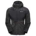 Midnight Grey Montane Men's Caldus XT Hooded Fleece Jacket Front