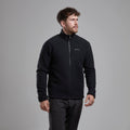 Black Montane Men's Chonos Fleece Jacket Model Front