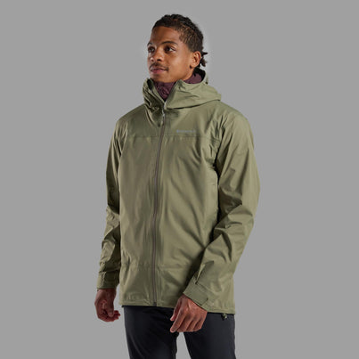 Caper Montane Men's Cetus Waterproof Jacket Front