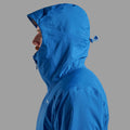 Neptune Blue Montane Men's Cetus Waterproof Jacket Model 4