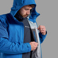 Neptune Blue Montane Men's Cetus Waterproof Jacket Model 6