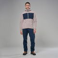 Oyster Montane Men's Caldus XT 2.0 Hooded Fleece Jacket Model 3 MCXTHOYS