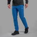 Neptune Blue Montane Men's Dynamic Lite Stretch Pants Model Front