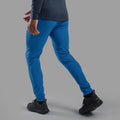 Neptune Blue Montane Men's Dynamic Nano Pants Model Back