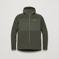 Moss Montane Men's Dura XT Hooded Fleece Jacket Front MDXTHMOS