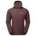 Dark Garnet Montane Men's Fireball Lite Insulated Hooded Jacket Front