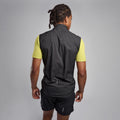 Black Montane Men's Featherlite Windproof Gilet Model Back