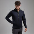 Black Montane Men's Fury Fleece Jacket Model 4