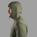 Caper Montane Men's Fury Lite Hooded Fleece Jacket Model 5